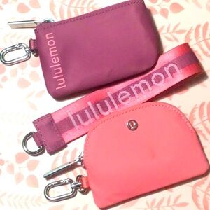 Lululemon wallet and pouch